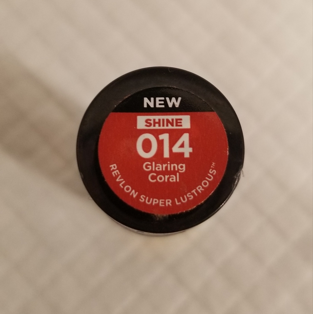 COPY - Revlon Super Lustrous Glass Shine Lipstick, 0.11oz  014 Glaring Coral